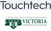 TouchTech and Victoria University logo